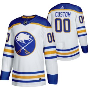 Buffalo Sabres Trikot Benutzerdefinierte 2020-21 Auswärts Weiß Authentic